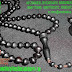 Tasbih Kaokah Model Bola Api Warna Hitam Liontin Bulat Ukuran 99 Diameter 7 mm persembahan  team MAKRIFAT BUSINESS Galeri Seni Acecories Souvenir Handicraft Kerajinan Manik Manik asli Khas Sajian  Produk Unggulan desa TUTUL Balung Jember Jawa Timur