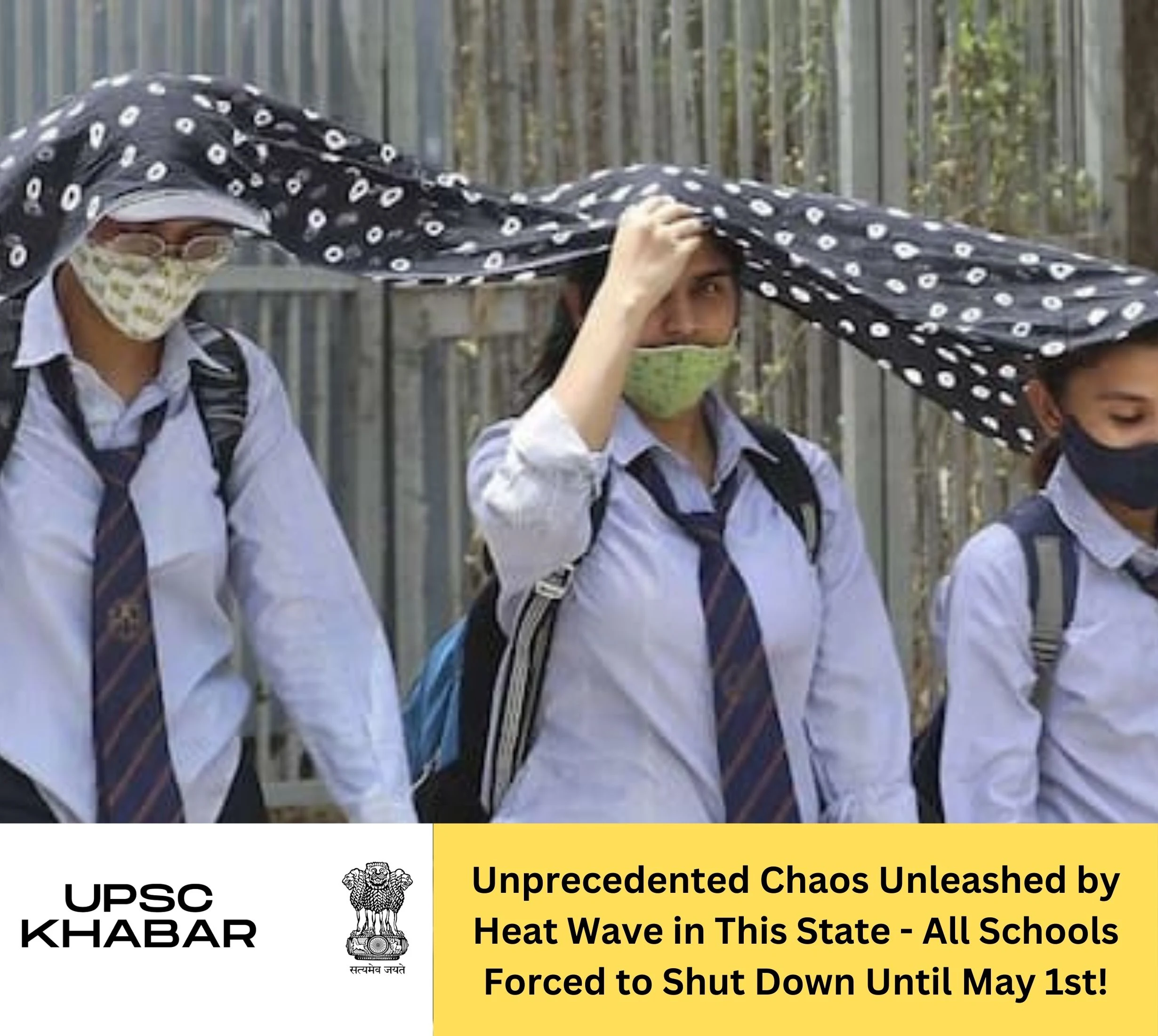 Unprecedented Chaos Unleashed by Heat Wave in This State - All Schools Forced to Shut Down Until May 1st!