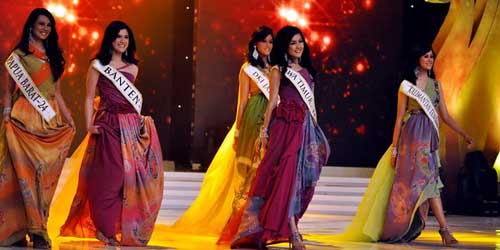 5 Gelar Miss Selain Miss Indonesia 2011 inilah Finalis yang Mendapatkannya