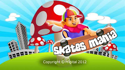 Jogo para Celular Skates Mania para Nokia 5800, 5230, 5233, N97, X6 e N8