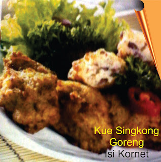  Resep Cara Membuat Singkong Goreng Isi Kornet