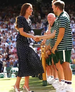 Duchess of Cambridge attends finals of Wimbledon Championships 2022