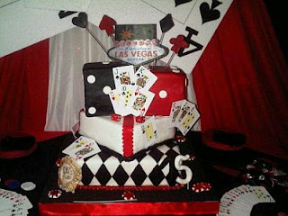 Tortas de Casino para Fiestas de 15 Años, parte 2