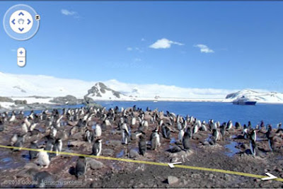 Google Street View of Antartica