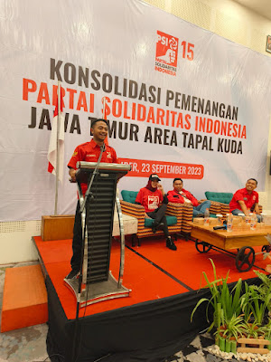 Konsolidasi Pemenangan Caleg, Djakfar Sodik Pengusaha Muda Partai PSI 