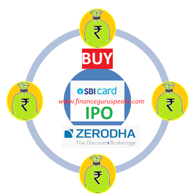 Apply SBI Card IPO Through Zerodha