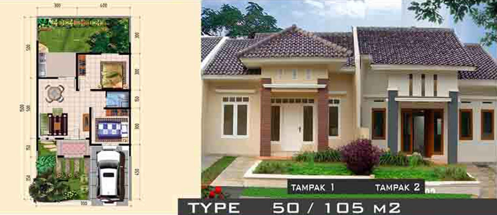 Desain Rumah Di Hoek - House Q