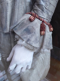 Pennywise IT film costume cuff detail