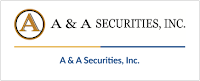 A&A Securities logo displayed at The Philippine Stock Exchange Trading Participants Online Brokers