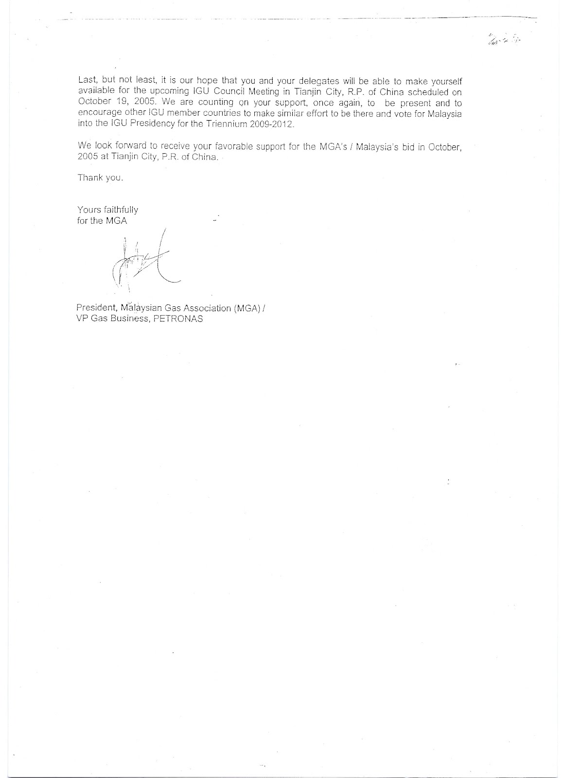 Surat Tidak Rasmi Kepada Perdana Menteri Malaysia - Sumpah y