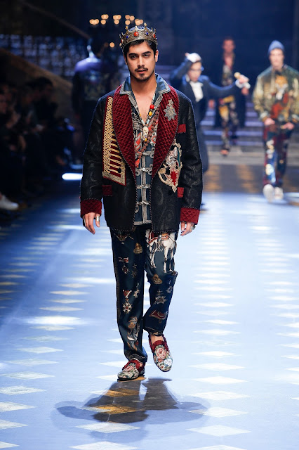 Avan Jogia Dolce & Gabbana Fall Winter