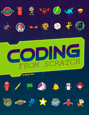 Coding From Scratch is a very thorough, step-by-step guide for using Scratch to code. The book has clear illustrations, pictures, and diagrams to help readers navigate Scratch and develop their coding skills. It walks kids through how to make their own games, how to use the drawing tools to make animations, creating presentations, using the sound tools, and more! If you’re looking for a detailed guide to Scratch that dives in deep, then this is it! #CodingFromScratch #NetGalley #Coding
