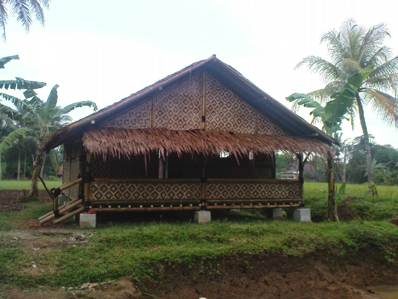 Desain khas Rumah Panggung  Minimalis Dominasi Kayu
