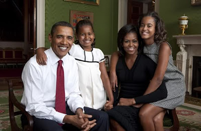 President Obama and Family Valentine