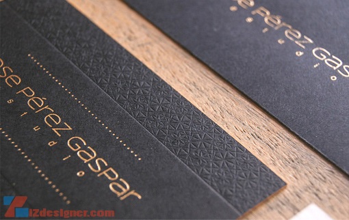 30 Mẫu Thiết Kế Business Cards Black and Gold 