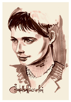 Isabella Rossellini portrait