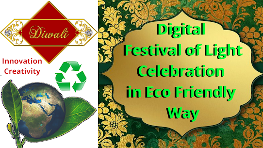 Digital Festival of Light Celebration in Eco Friendly Way