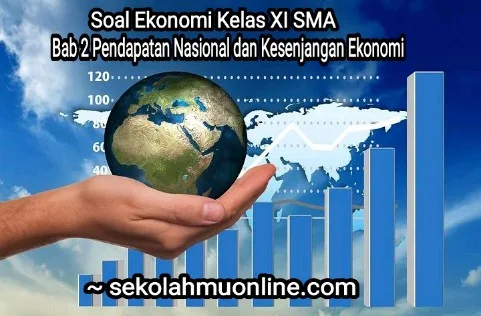 Soal Ekonomi Kelas XI SMA Bab 2 Pendapatan Nasional dan Kesenjangan Ekonomi lengkap dengan kunci jawabannya