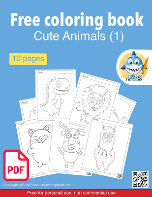 Free coloring and drawing books , download pdf books for kids, learn how to draw cute things and enjoy coloring .