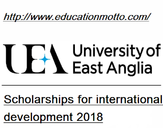 UK University of East Anglia Scholarships For International Development 2018