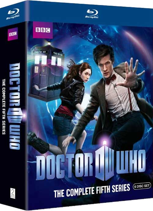  DVD and BluRay release of series 5 of Doctor Who in North America