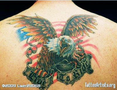 Eagle (Eagle) usually symbolizes courage of men so that this eagle tattoo Eagle (Eagle) usually symbolizes courage of men so that this eagle tattoo