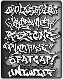 Graffiti Alphabet Letters