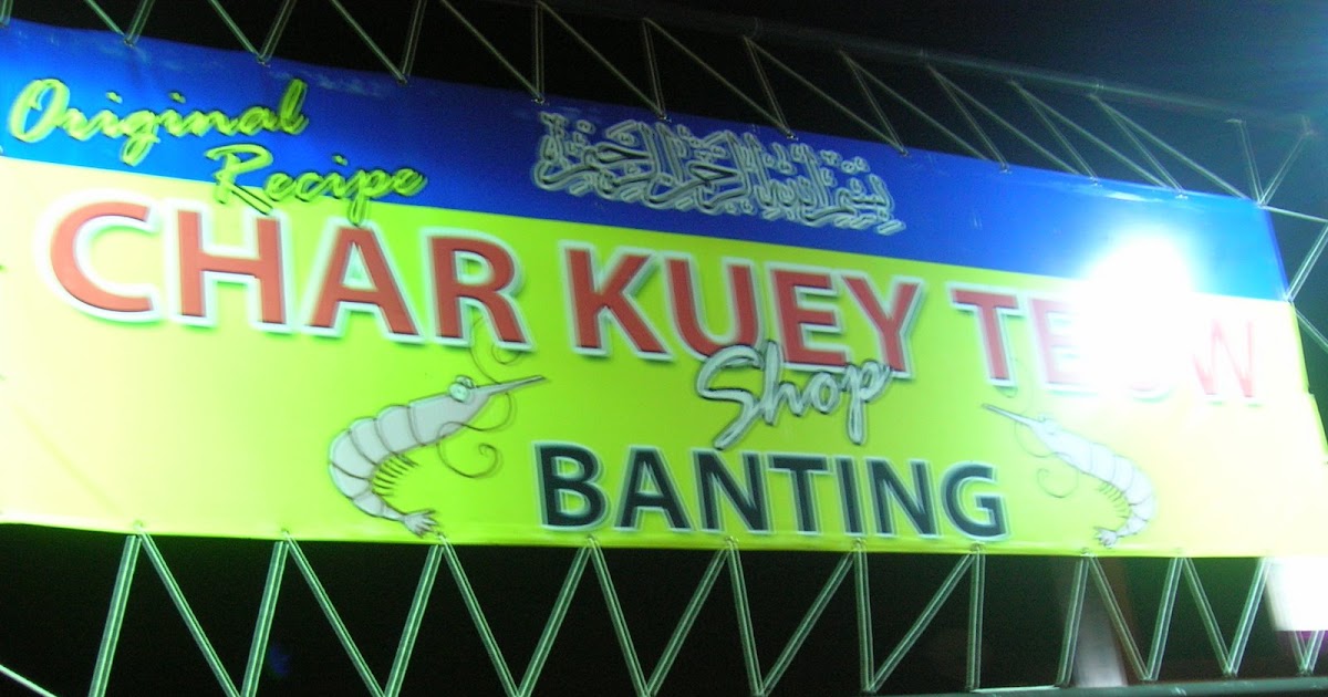 Catz's Cafe: Char kuey teow Banting