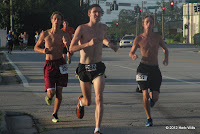 Early leaders of the 2012 Barnes 100 Years 5K