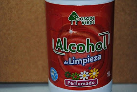 Usos del alcohol de limpieza