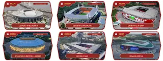 World Cup 2018 Stadiums For PES 2017 by Mohamed Sameh