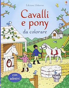 Scarica Cavalli e pony da colorare. Ediz. illustrata Audio libro di Jessica Greenwell