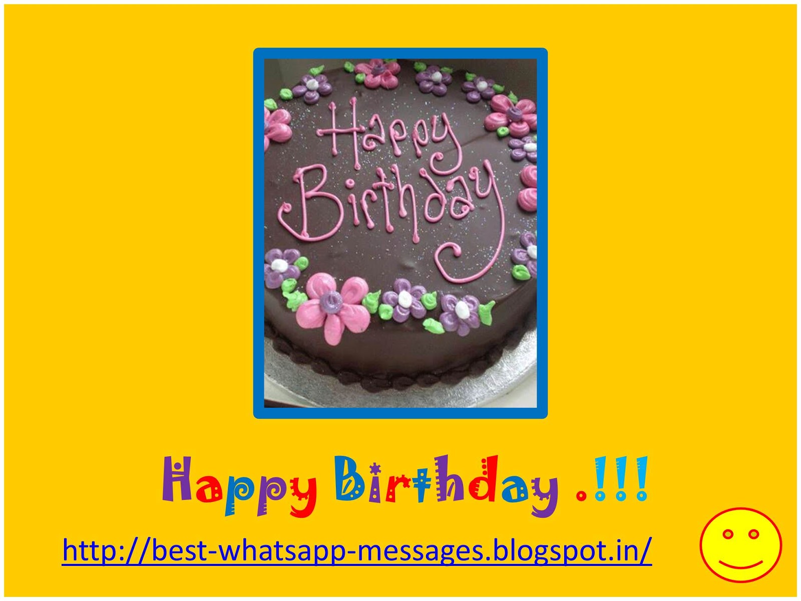 Happy Birthday WhatsApp Images