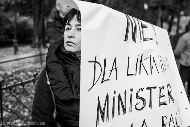 Ogólnopolski Protest Nauczycieli - Krakow, fot. Jacek Taran