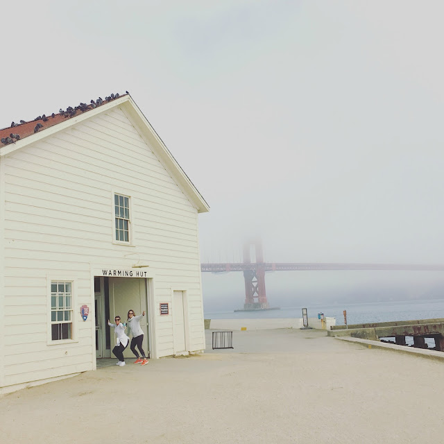 Visiting San Francisco - The Warming Hut one of the best spots to see the Golden Gate Bridge | www.jacolynmurphy.com