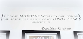 Wall Words, Bliss-Ranch.com