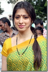 Beautiful Lakshmi Rai Cute Saree Stills
