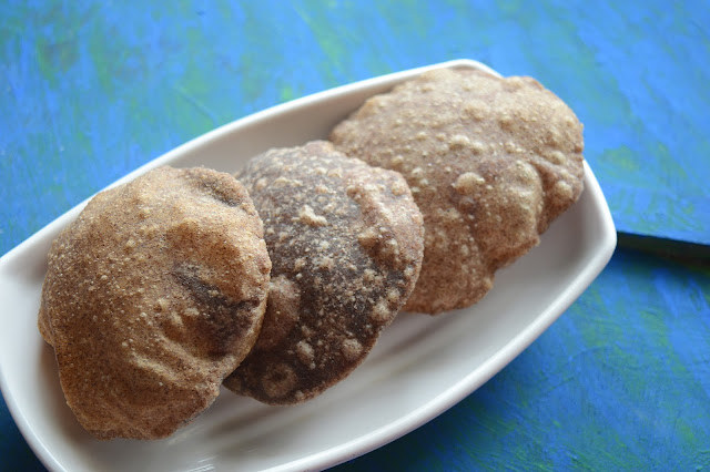 Ragi Poori/Puri | Breakfast Recipe | How to make millet Poori