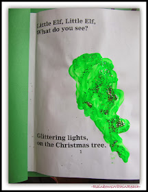 "Little Elf" Sensory Poem for Kindergarten via RainbowsWithinReach