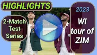 West Indies tour of Zimbabwe 2-Match Test Series 2023