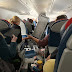 Extreme turbulence hurts five on terrifying Delta flight: Passengers tell how plane nosedived TWICE as drinks carts and bags hurtled around the cabin at 34,000ft before emergency landing in Nevada (4 Pics)