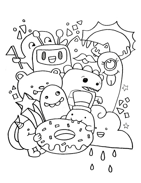 Free Colouring Pages | SCYAP