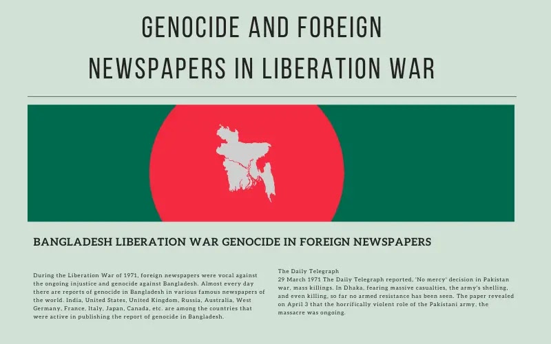 Genocide and Foreign Newspapers in Liberation War