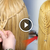 How To Make Simple And Easy Mermaid Hairstyle, See Tutorial