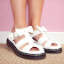 Fashion | OASAP White Sweet Bare Strap Sandals