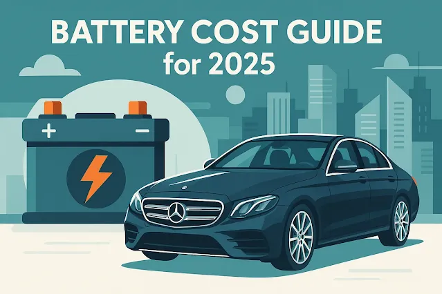 ベンツE200のバッテリー交換費用はいくら？【2025年版】