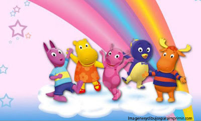  Imagenes de Backyardigans para imprimir