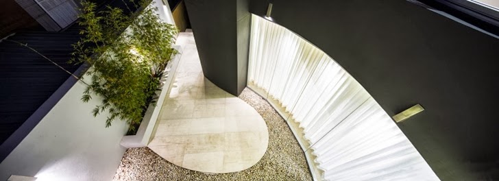 Interior of Beautiful Box House by Zouk Architects