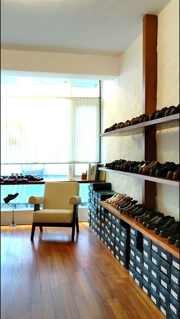 台湾　台北　台湾で靴を買う　台北で靴を買う　紳士靴　ビジネスシューズ　ビスポークシューズ　ドレスシューズ　Paraboot　パラブーツ　パラブーツ専門店　永康街　SHOES BAR　シューズバー