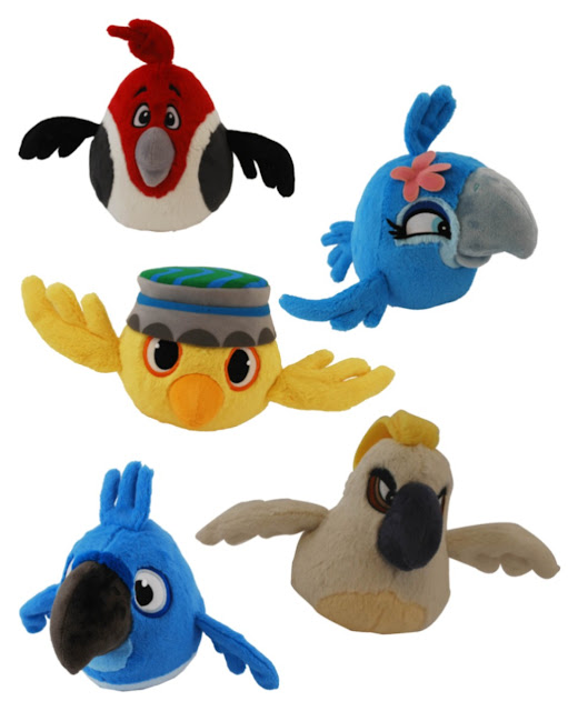 Rio Angry Birds Plush Toys